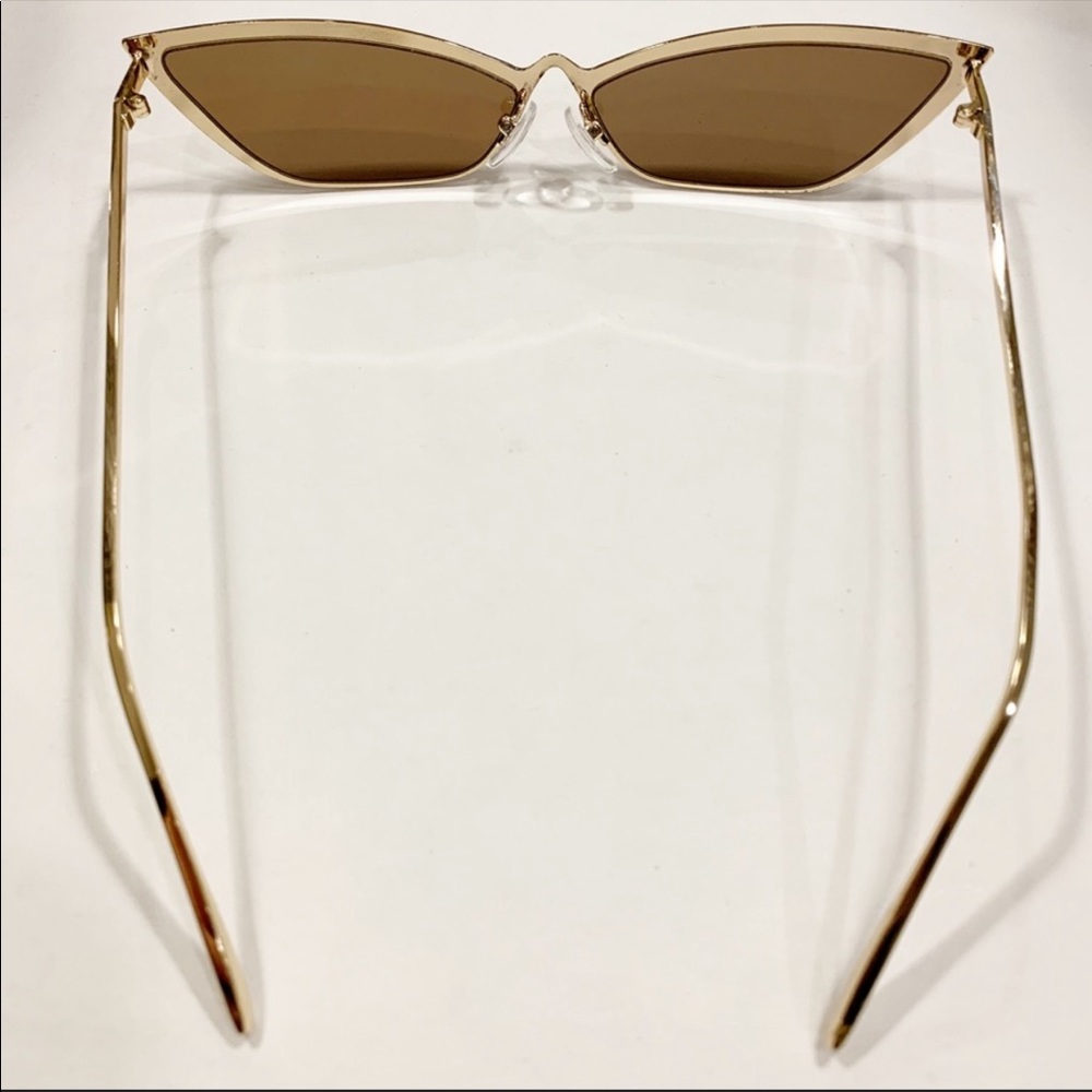 NEW Vintage Slim Cat Eye Sunglasses - Picture 5 of 8